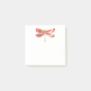 Bloemenlibel met sieraden sakura post-it® notes
