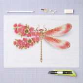 Bloemenlibel met sieraden sakura tissuepapier (Craft)