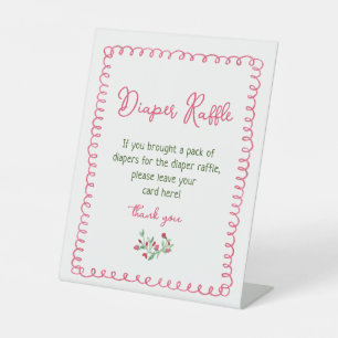  Bloemenluier Raffle teken Reclamebord Met Voetstuk