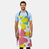 Bloemenluminescentie: heldere zomer schort (Gedragen)