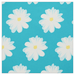 Bloemenmadeliefje bloemenpatroon print gezichtsmas stof