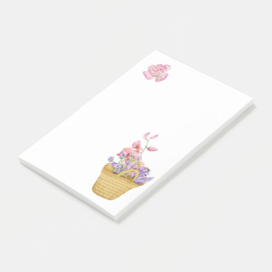 Bloemenmand Post-it Notities Post-it® Notes (Schuin)