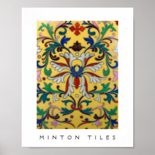 Bloemenmarkt Geel Wildflower Botanical Poster