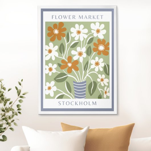 bloemenmarkt poster