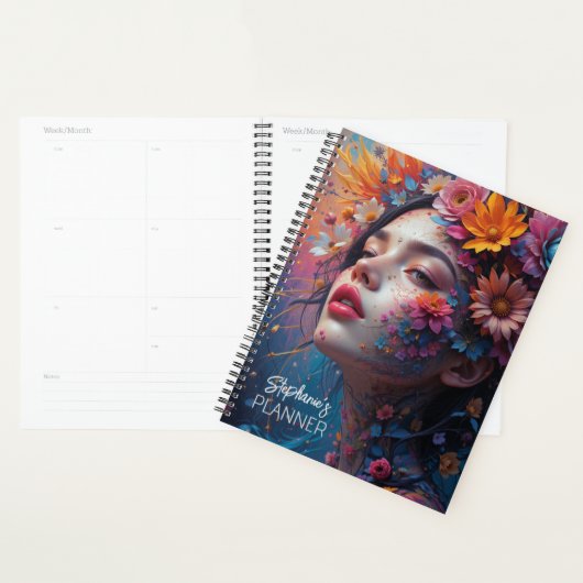 Bloemenmeisje Fantasy Planner (Display)