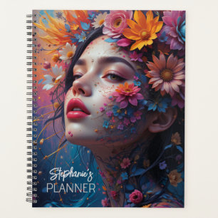 Bloemenmeisje Fantasy Planner