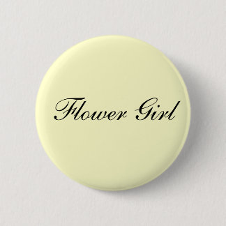 Bloemenmeisje Ivory Button