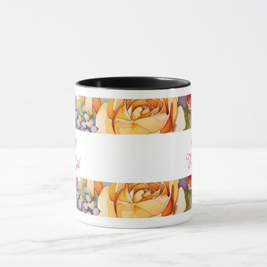 Bloemenmeisje Mok (Midden)