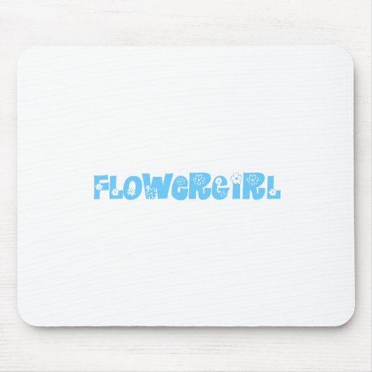 Bloemenmeisje Muismat (Voorkant)