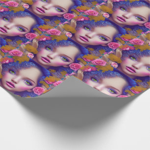 Bloemenmeisje Princess Geïnspireerd door de Oekraï Cadeaupapier