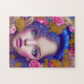 Bloemenmeisje Princess Geïnspireerd door de Oekraï Legpuzzel (Horizontaal)
