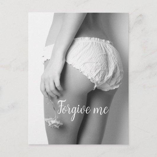 Bloemenmeisje Print Briefkaart (Voorkant)