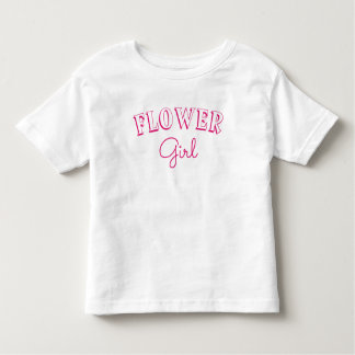 Bloemenmeisje Roze Kinder Shirts