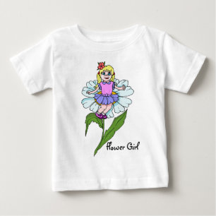 Bloemenmeisje T-Shirt