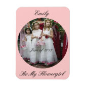 Bloemenmeisjes Premium Magneet (Verticaal)