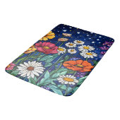 Bloemenmix Badmat (Gekanteld)
