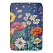 Bloemenmix Badmat (Voorkant Verticaal)