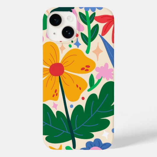 bloemenmixtape Case-Mate iPhone case (Achterkant)