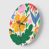 bloemenmixtape grote klok (Hoek)