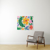 bloemenmixtape wandkleed (In Situ (horizontaal))