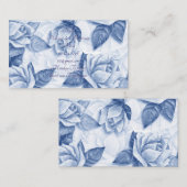 bloemennagelsalon visitekaartje (Voorkant / Achterkant)