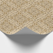 Bloemennostalgie: klassieke  achtergrond. cadeaupapier (Hoek)