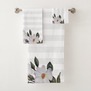 BloemenOntwerp van de Ballerina van de Rozen van Bad Handdoek