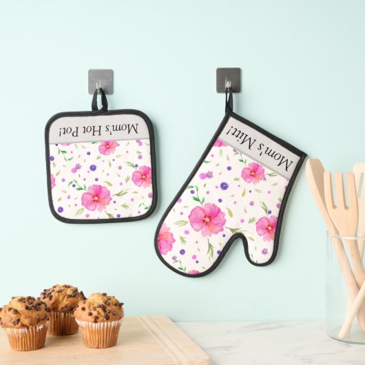  Bloemenoven Mitt & Pot Holder Set (Insitu(Ophanging))