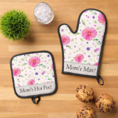 Bloemenoven Mitt & Pot Holder Set (Top down)