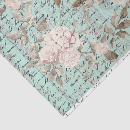 bloemenpapier tissuepapier (Detail)