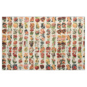 bloemenpatchwork patroon stof (Fat Quarter)