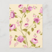 Bloemenpatroon 16 briefkaart (Voorkant)