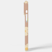 Bloemenpatroon | Achtergrond gedempt. Case-Mate iPhone Case (Achterkant / Links)