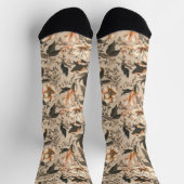  bloemenpatroonbemanning Sokken (Top)