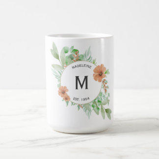‘Bloemenperzik’ mok - Gepersonaliseerd cadeau
