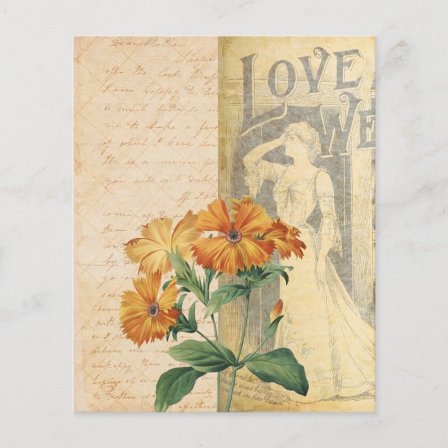  bloemenplakboek Ephemera (Voorkant)
