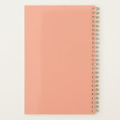 Bloemenplanner - gepersonaliseerd planner (Achterkant)