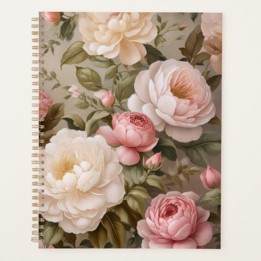 Bloemenplanner met tijdloos ontwerp Planner (Voorkant)