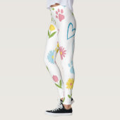 Bloemenpoot Print Leggings (Links)