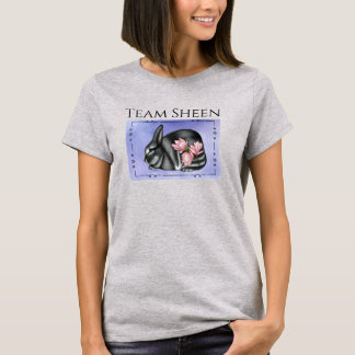 Bloemenpower: Chinchilla met Magnolia's T-shirt