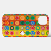 Bloemenpower in Rijen Case-Mate iPhone Case (Achterkant (horizontaal))