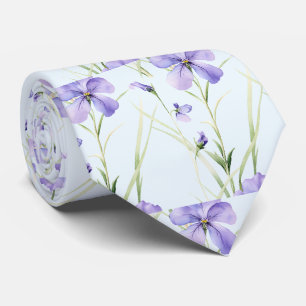 Bloemenprint Boho Nekband Stropdas