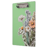 Bloemenprint Klembord (Links)