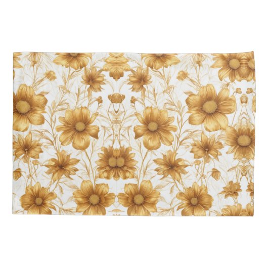 Bloemenprint Kussensloop (Achterkant)