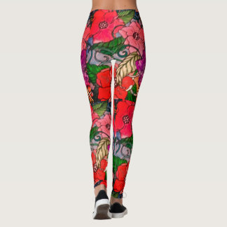 Bloemenprint Leggings voor vrouwen