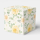 Bloemenprint Party Favor Box Bedankdoosjes (Achterkant)