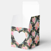 Bloemenprint Party Favor Box Bedankdoosjes (Geopend)