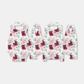 Bloemenprint Party Favor Box Bedankdoosjes (Uitgevouwen)