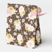 Bloemenprint Party Favor Box Bedankdoosjes (Achterkant)