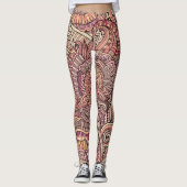 bloemenpuls leggings (Voorkant)